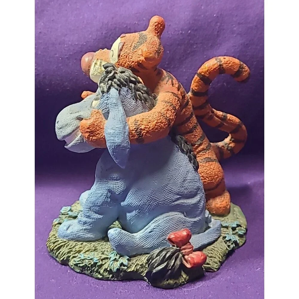 Simply Pooh ‘So This Is What Smiling Feels Like” Disney Tigger & Eeyore Figurine